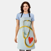 Doctor Schürze neues, kundenspezifisches Design (Getragen)