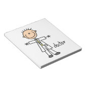 Doctor Strichmännchen Notizblock (angewinkelt)