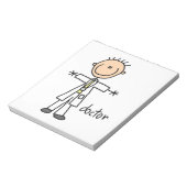 Doctor Strichmännchen Notizblock (Rotiert)