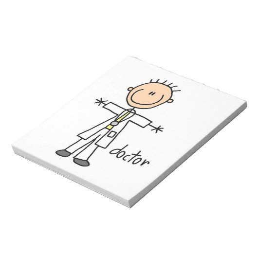 Doctor Strichmännchen Notizblock (Rotiert)