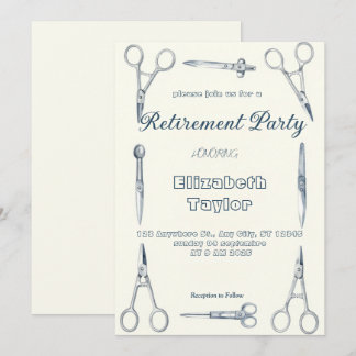 Doctor  Surgeon nurse retirement invitation Einladung