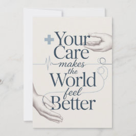 Doctor Thank You Card Dankeskarte