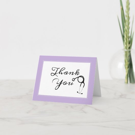 Doctor Thank You Cards Dankeskarte (Vorderseite)