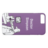 Doctor Theme Cartoon Case-Mate iPhone Hülle (Rückseite (Horizontal))