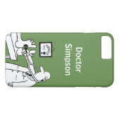 Doctor Theme Cartoon Case-Mate iPhone Hülle (Rückseite (Horizontal))