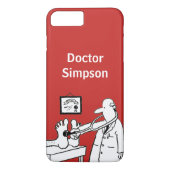 Doctor Theme Cartoon Case-Mate iPhone Hülle (Rückseite)