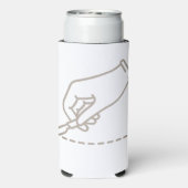 DOCTOR traumatologist Bone to be wild Selters Dosenkühler (Seltzer Rückseite)