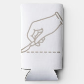 DOCTOR traumatologist Bone to be wild Selters Dosenkühler (Rückseite)