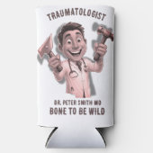 DOCTOR traumatologist Bone to be wild Selters Dosenkühler (Vorderseite)