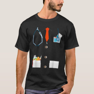 Doctor White Labrador Coat Funny Halloween Kostüm  T-Shirt