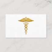 Doctor white visitenkarte (Rückseite)