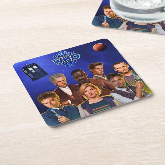 Doctor Who Untersetzer (angewinkelt)