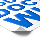 Doctor Whom Funny Poster (Ecke)