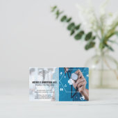 Doctor Working | Krankenhausmedizin - Symbole Visitenkarte (Stehend Vorderseite)