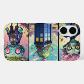 Doctor Zombie Who Case-Mate iPhone Hülle (Rückseite (Horizontal))