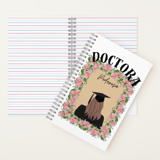 Doctora Poderosa Spiral Notebook Notizblock (Innen)