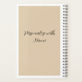 Doctora Poderosa Spiral Notebook Notizblock (Rückseite)