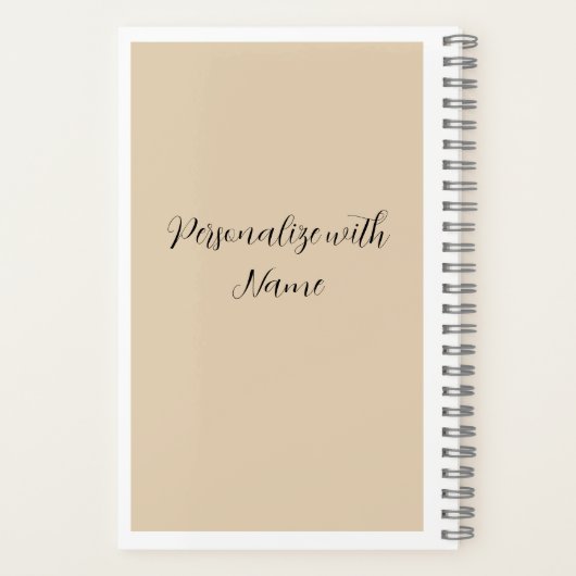 Doctora Poderosa Spiral Notebook Notizblock (Rückseite)