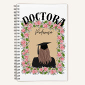 Doctora Poderosa Spiral Notebook Notizblock (Vorderseite)