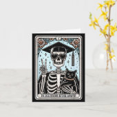 Doctorate Dissertation Phd Grad Tarot Illustration Karte (Gelbe Blume)