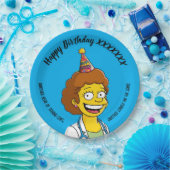 DOCTORS BIRTHDAY blue pediatric fun girl Pappteller (Party)