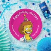 DOCTORS BIRTHDAY fuchsia pediatric fun girl Pappteller (Party)