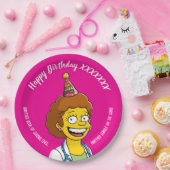 DOCTORS BIRTHDAY fuchsia pediatric fun girl Pappteller (Party)