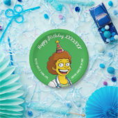 DOCTORS BIRTHDAY green pediatric anti-stress Pappteller (Party)