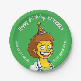 DOCTORS BIRTHDAY green pediatric anti-stress Pappteller