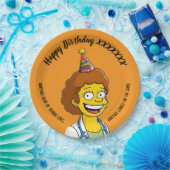 DOCTORS BIRTHDAY orange pediatric fun girl Pappteller (Party)