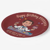  DOCTORS BIRTHDAY PARTY CALM ANTISTRESS PAPPTELLER (Schrägansicht)