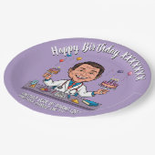  DOCTORS BIRTHDAY PARTY CALM ANTISTRESS PAPPTELLER (Schrägansicht)