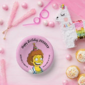 DOCTORS BIRTHDAY pink pediatric fun girl Pappteller (Party)