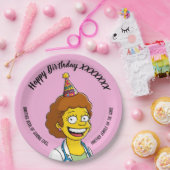 DOCTORS BIRTHDAY pink pediatric fun girl Pappteller (Party)