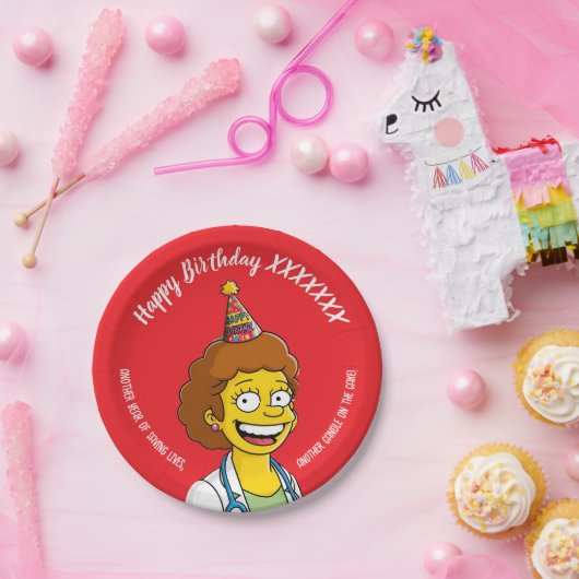 DOCTORS BIRTHDAY red pediatric anti-stress Pappteller (Party)