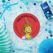 DOCTORS BIRTHDAY red pediatric anti-stress Pappteller (Party)