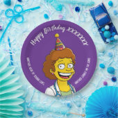 DOCTORS BIRTHDAY violet pediatric fun girl Pappteller (Party)