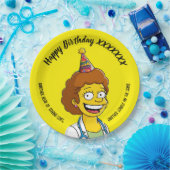 DOCTORS BIRTHDAY yellow pediatric fun girl Pappteller (Party)