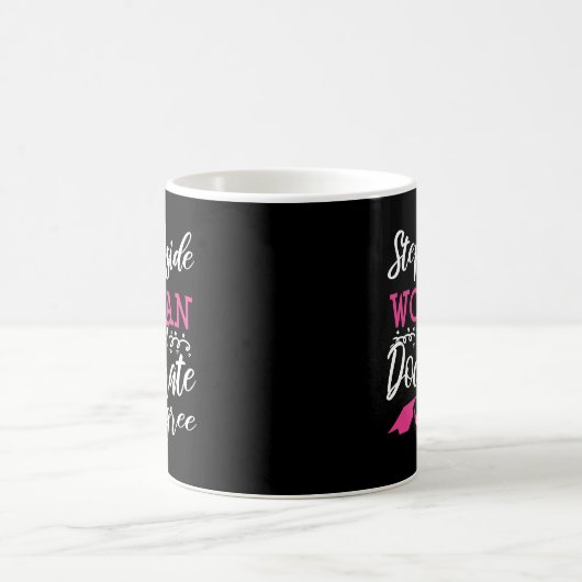 Doctory Abschluss: Mädchen-Geschenk für Frauen Kaffeetasse (Mittel)