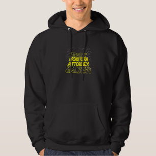 Document Review Attorney Cool Galaxy Job Hoodie