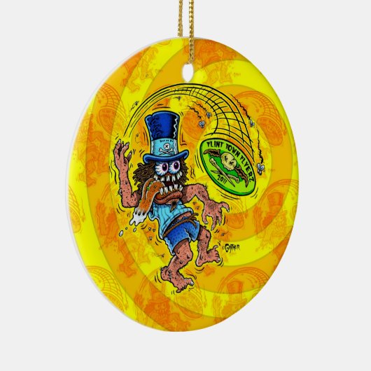 DOD - Disc-Golf Keramik Ornament (Rechts)