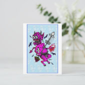 DOD - Disk Golf Postkarte (Stehend Vorderseite)