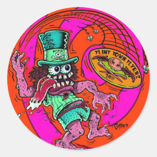 DOD - Disk Golf Runder Aufkleber