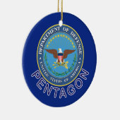 DOD Pentagon Keramik Ornament (Rechts)