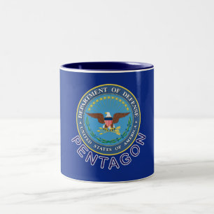 DOD Pentagon Zweifarbige Tasse