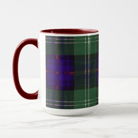 Dodd Clan karierter schottischer Kilt Tartan Tasse (Links)