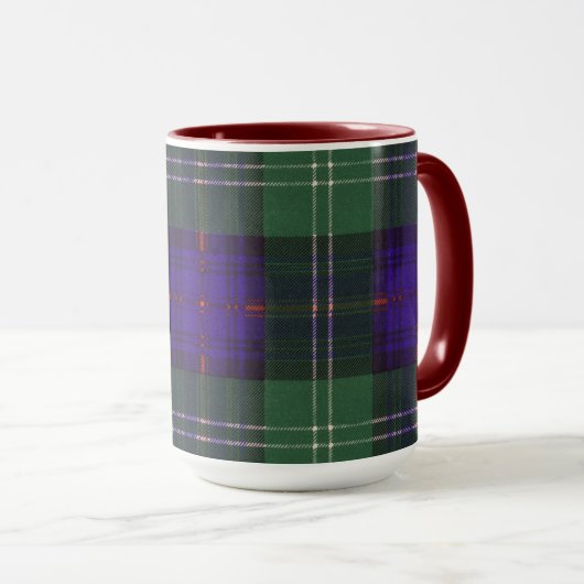 Dodd Clan karierter schottischer Kilt Tartan Tasse (VorderseiteRechts)