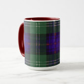 Dodd Clan karierter schottischer Kilt Tartan Tasse (Vorderseite Links)