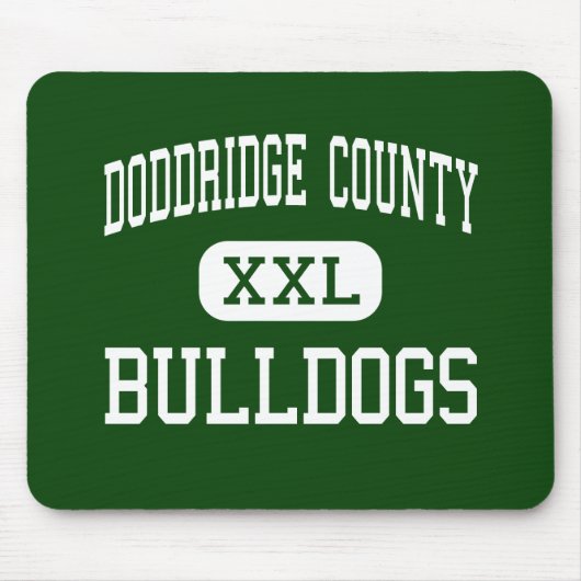 Doddridge County - Bulldoggen - hoch - Mousepad (Vorne)