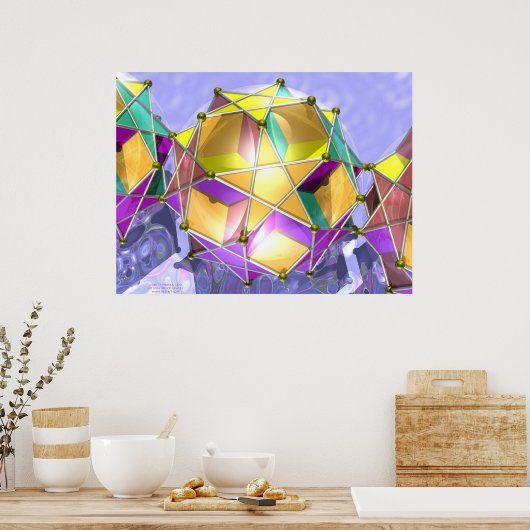 Dodecadodeca Trio von Bruce Rawles Poster (Küche)